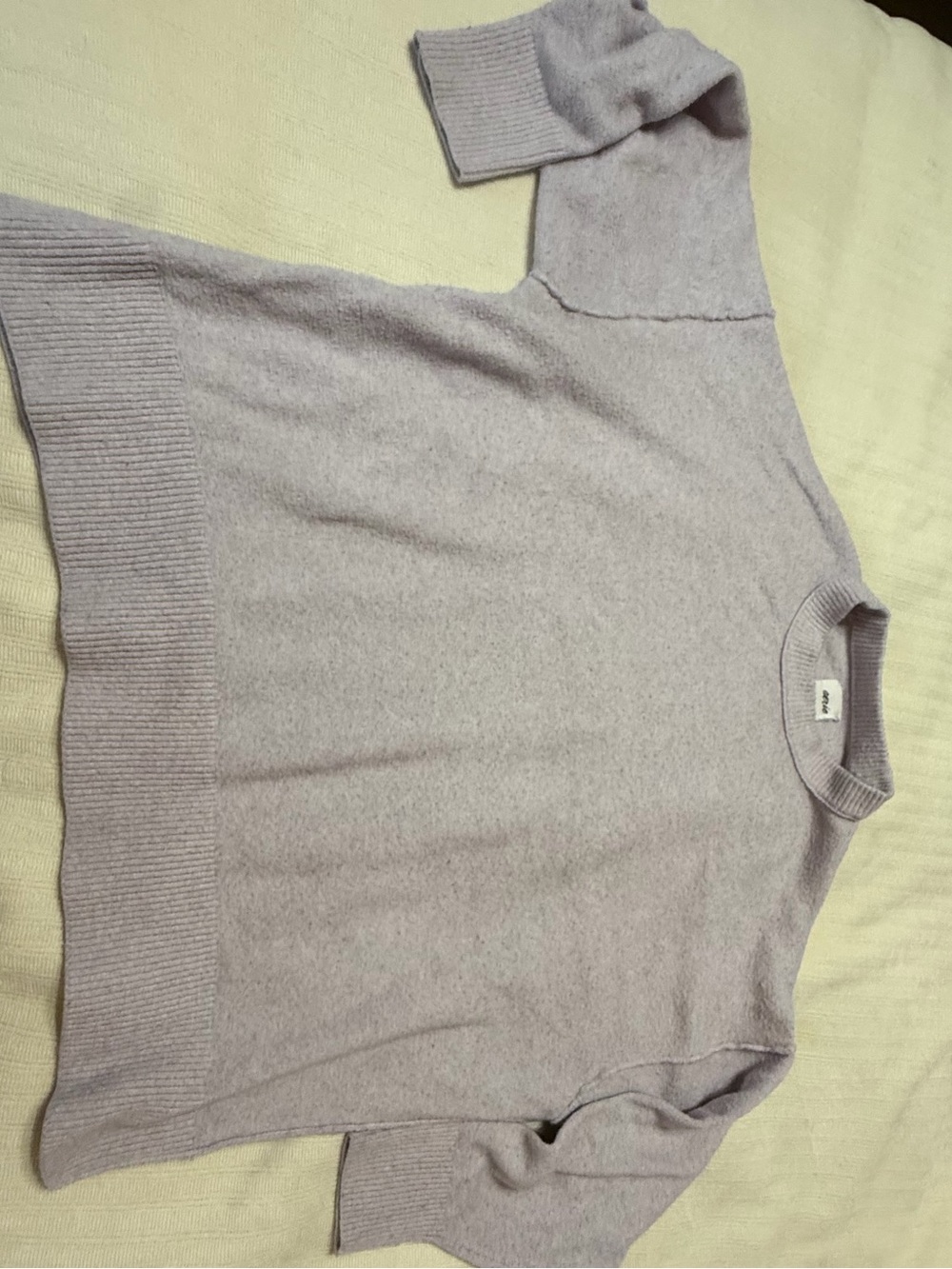 Light Lavender Crewneck Sweater - Aerie